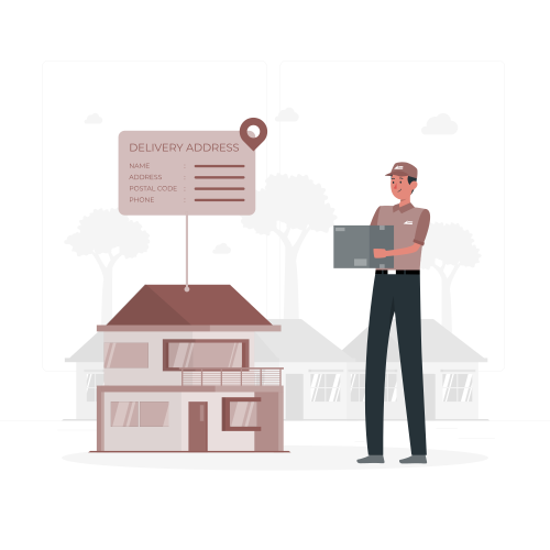 Delivery address-rafiki